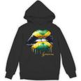Lips Jamaican Flag Jamaica Love Travelacation パーカー