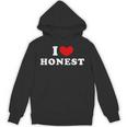 I Love Honest 私は愛する Honest パーカー