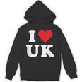 I Love Uk Initials I Heart UK First Last Name U K パーカー