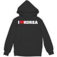 I Love ハート Korea パーカー