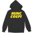 Nunc Coepi Now I Begin パーカー