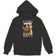 Be Quokka Happy クオッカ・ビー・クオッカ・ハッピー＆クオッカとスマイル パーカー