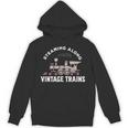 Staming Alongintage Train 機関車 パーカー