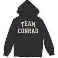 Team Conrad かわいいライバルグラフィック沿岸スタイル パーカー