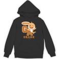 おばちゃんシャーク・レトロ・ベイシャーク・メゾーとサゾくプレゼント・キッズ・メンズ・ウーマンズ パーカー