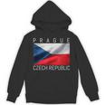 プラハtシャツ 素敵なチェコ共和国の国旗 お土産 パーカー
