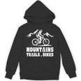 ヴィンテージ マウンテンバイク メンズ レディース バイカー Mtb トレイルバイク 長袖tシャツ パーカー