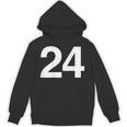 背番号24 番号付きシャツ番号 パーカー