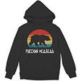面白いロシア語 ロシアのクマのシルエット ロシア 長袖tシャツ パーカー