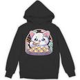 餃子、餃子を食べるカワイイ猫、餃子 パーカー