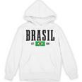 Brasil Est 1500 ブラジル ブラジリアン 国旗 プライド 長袖tシャツ パーカー