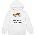Cute Leonberger If You Love Me Let Meleep パジャマ パーカー