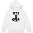 Exclusive War Is Over ご希望の場合限定ブラックプリント 長袖tシャツ パーカー