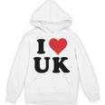 I Heart Uk Initials I Love UK First And Last Name U K 長袖tシャツ パーカー