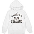 I'd Rather Be In New Zealand Nz Fern Kiwi ギフト パーカー