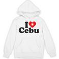 I Love Heart Cebu フィリピン諸島 パーカー