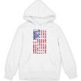 アメリカ国旗 メンズ レディース キッズ アメリカ国旗 愛国的なグランジ パーカー