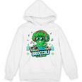 クールなブロッコリーdjミュージックパーティーバイブ面白いデザイン。 パーカー