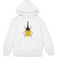ヘラクレスオオカブト _昆虫_カブトムシ 長袖tシャツ パーカー