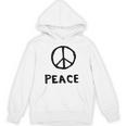 平和の印 平和のシンボル 世界平和 希望 調和 Peaceign World Peaceymbol Hope パーカー