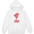 柔道着のクールな柔道tシャツ。 パーカー