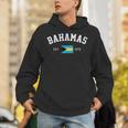 Bahamas Est 1973 Bahamian Flag Independence Day Unisex Hoodie