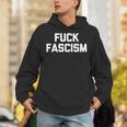 Fuck Fascism 面白い 言って クール ノベルティ 政治 パーカー