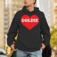 I Heart Goldie I Love Goldie カスタマイズ可 パーカー