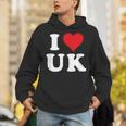 I Love Uk Initials I Heart UK First Last Name U K パーカー