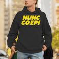 Nunc Coepi Now I Begin パーカー