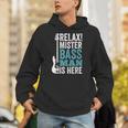 Relax Mister Bass Man Is Here ベースギター 楽器 ベーシスト パーカー