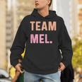 Team Mel 名前 パーカー
