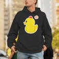アヒル隊長ビッグプリント（横向き） パーカー