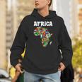 アフリカtシャツ 誇り高きアフリカ国旗大陸愛 パーカー