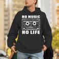 カセット No Music No Life Music Lover パーカー