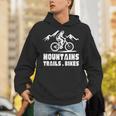 ヴィンテージ マウンテンバイク メンズ レディース バイカー Mtb トレイルバイク 長袖tシャツ パーカー