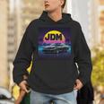 ヴェイパーウェーブ レトロ サンセット Jdm レジェンドカー 日本国内市場 長袖tシャツ パーカー