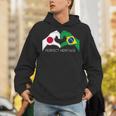 日本とブラジル ブラジル 日本人 パーフェクトヘリテージ ハート 長袖tシャツ パーカー