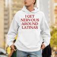 I Get Nervous Around Latinas Y2k Aesthetic Trendy パーカー