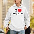 I Love Bbq リブ パーカー