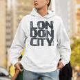 I Love London、クールでレトロなロンドンのファッショングラフィックデザイン。 パーカー