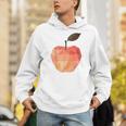 りんご フルーツ モチーフ アート りんご パーカー