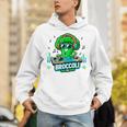 クールなブロッコリーdjミュージックパーティーバイブ面白いデザイン。 パーカー