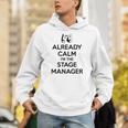 ステージ マネージャー ギフト Already Calm I'mtage Manager パーカー