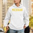 ヴィンテージ ミシガン メンズ ミシガン レディース レトロ ゴールド パーカー