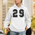 背番号 29 チーム短大スポーツ背番号付きユニフォーム パーカー