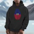 Haiti Flag Fingerprint Haitian For Haitians パーカー