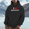 I Love Honest 私は愛する Honest パーカー