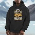 Metal Detecting Silence Means No Treasure Dirt Hunting Tank Top Unisex Hoodie