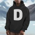 文字d 大文字 アルファベット モノグラム イニシャル パーカー